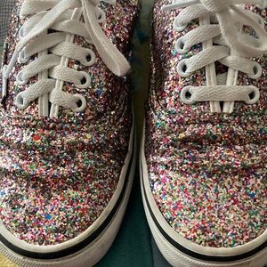 Very glittery VANS